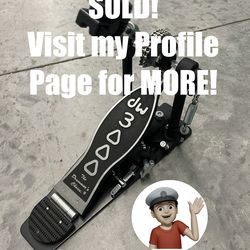 🔥 DW Bass Drum Pedal Like New Drums Drum Set