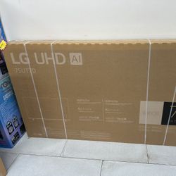 LG 75” 4K UHD TV! Finance For $50 Down Payment!!