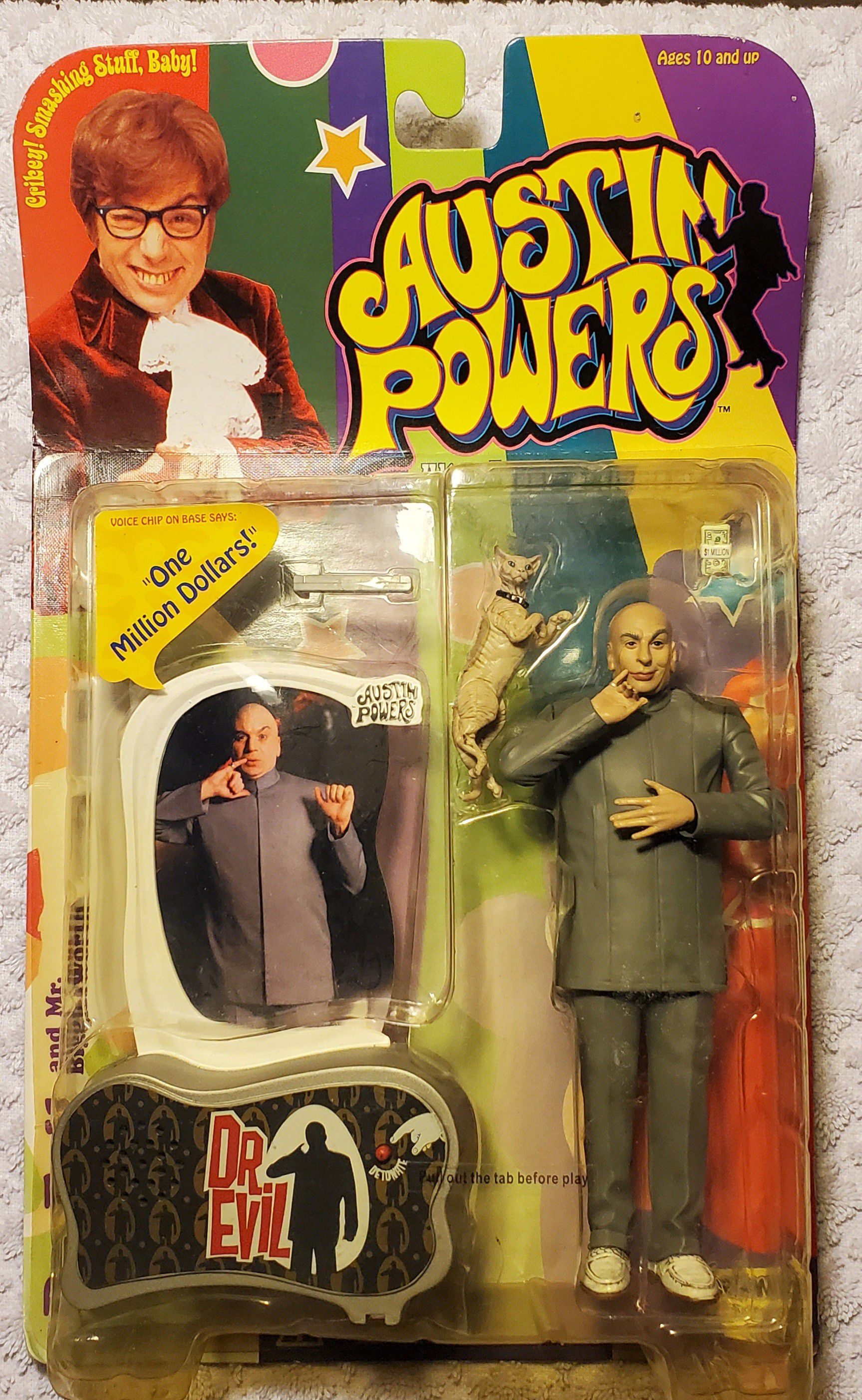 Austin Powers Dr. Evil Figurine, NEW