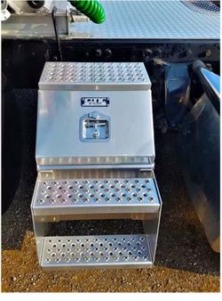 Semi Truck Step Tool Box