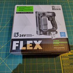 New Flex 24V 3/8" Stapler(Tool Only) 