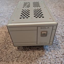 General Signal Sola MCR 250 Isolation Transformer
63-13-125-05
The MCR Hardwired Series provides excellent noise filtering and surge suppression to pr