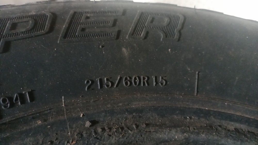 Tires Used Good Tread Size Is In The Photos