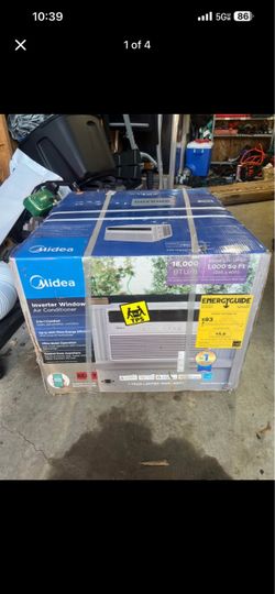 Midea 18,000 BTU Smart Inverter Window AC (230V)
