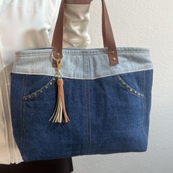 Western  Stylish Denim Bag