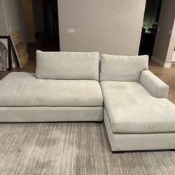 Crate And Barrel Axis Sofa Brand New!