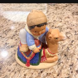 Vintage 1979 Franklin Porcelain The UN Children figurine