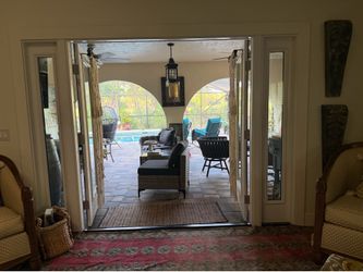 Impact French door w/side lites.
