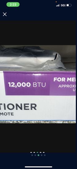 Very New BTU 12,0000
