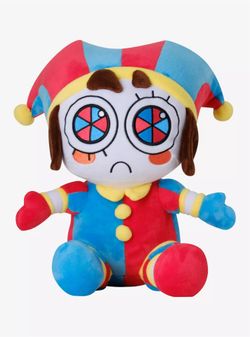 Official GLITCH - Large POMNI plush doll.