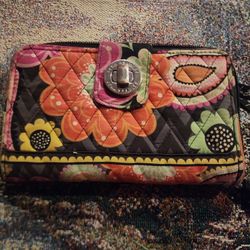 Vera Bradley Turn Lock Wallet 