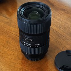 Sigma 18-35mm f1.8 Art Lens