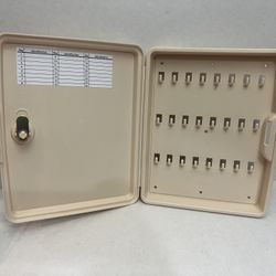 Locking Key Cabinet, Holds 24 Keys  Home/Office, Made In USA