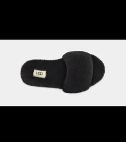 Ugg Fluff Slide II (2), Black Size 9 Women’s, New in Box