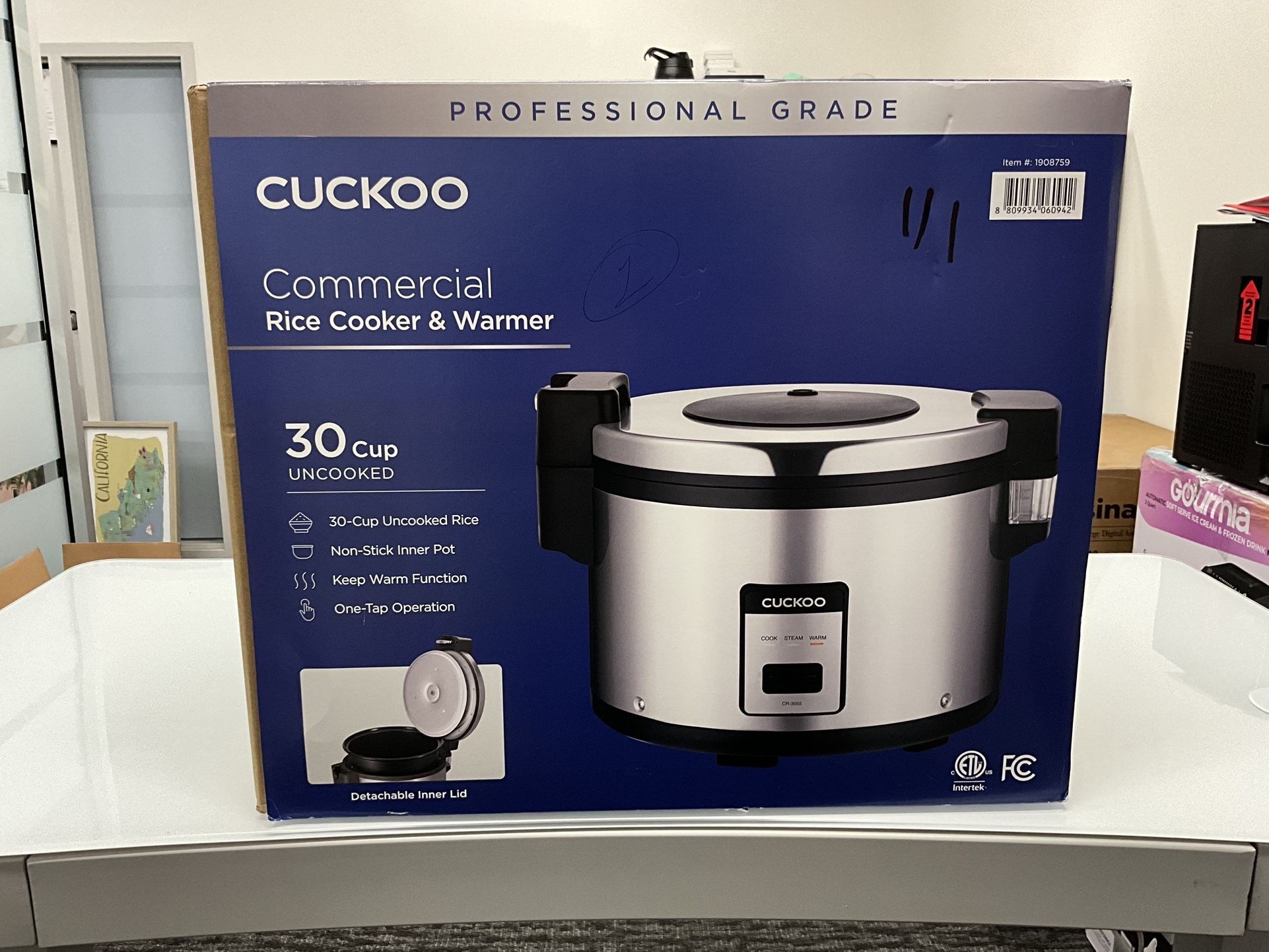 Cuckoo Commercial Rice Cooker & Warmer – 30 Cup (Professional Grade)