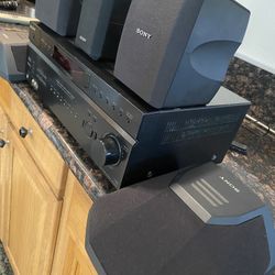 Sony Surround Sound Receiver with Speakers 