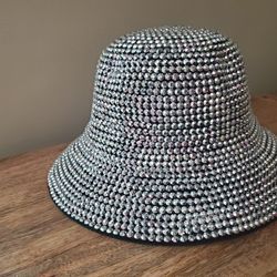Something Special Unisex BLING Rhinestone Hat Concert Peformance Costume One Size 