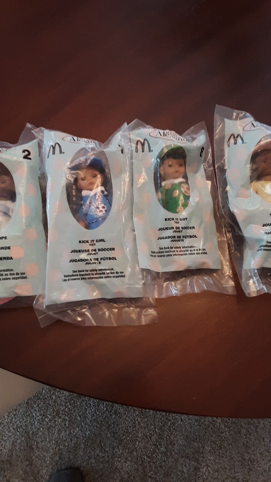 McDonalds Madam Alexander collectible dolls