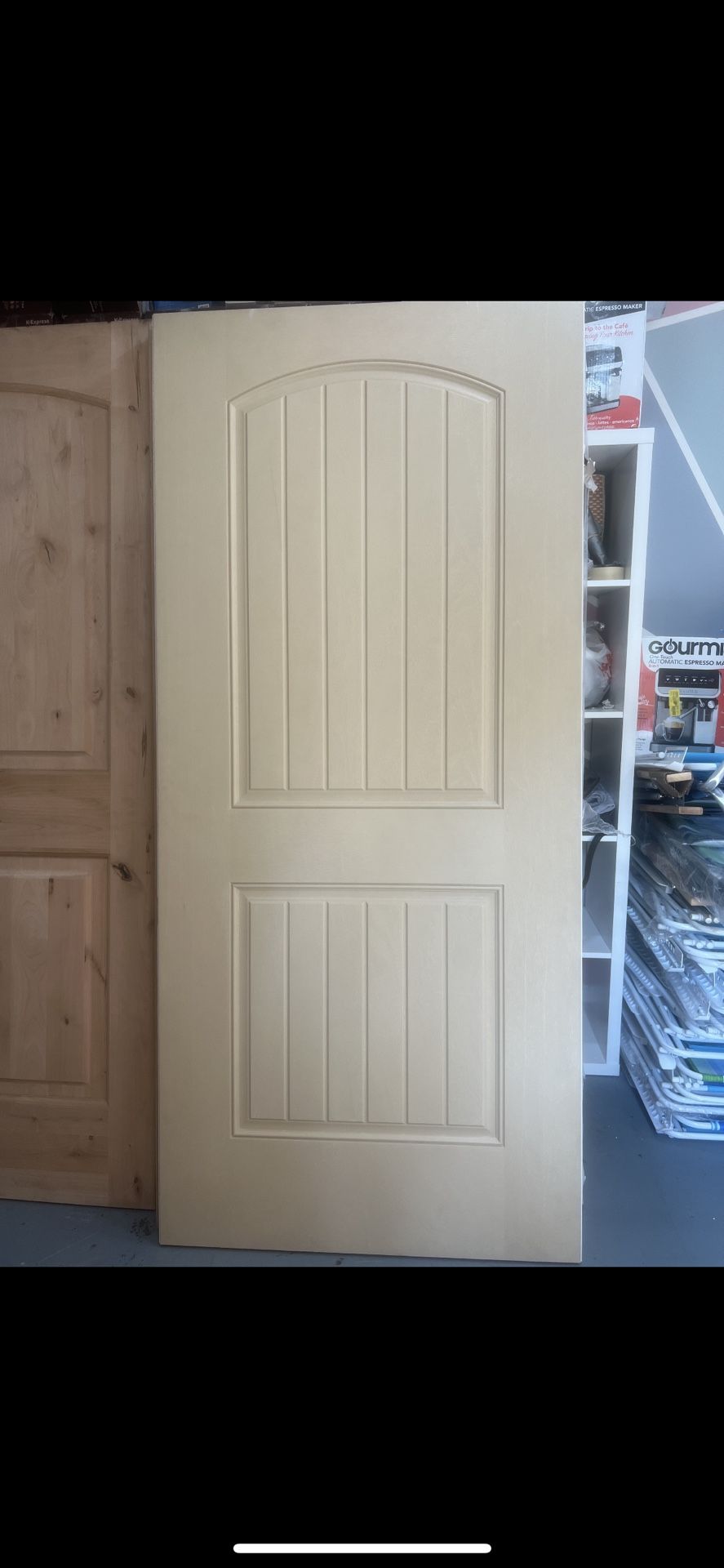 Search: exterior front door slab entry door 35-3/4x79” fiberglass Therma tru low-rated Description: I have a Santa Fe style front door slabs. Measur