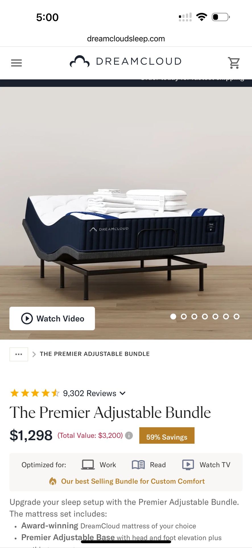 2 TWIN XL DREAMCLOUD BUNDLES