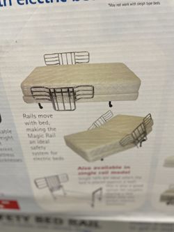 Luxury Medical Electric  Bed With Rails And Mattresses 