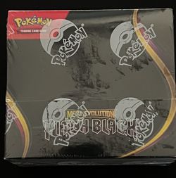 Pitch black Booster Display ( Pokemon TCG )