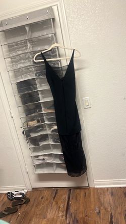 Black Spaghetti Strap Maxi Dress