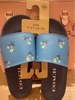 Coach Flower Sandals New