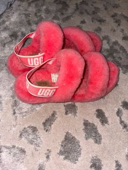 UGG Fluff Yeah Slide Slippers Pink