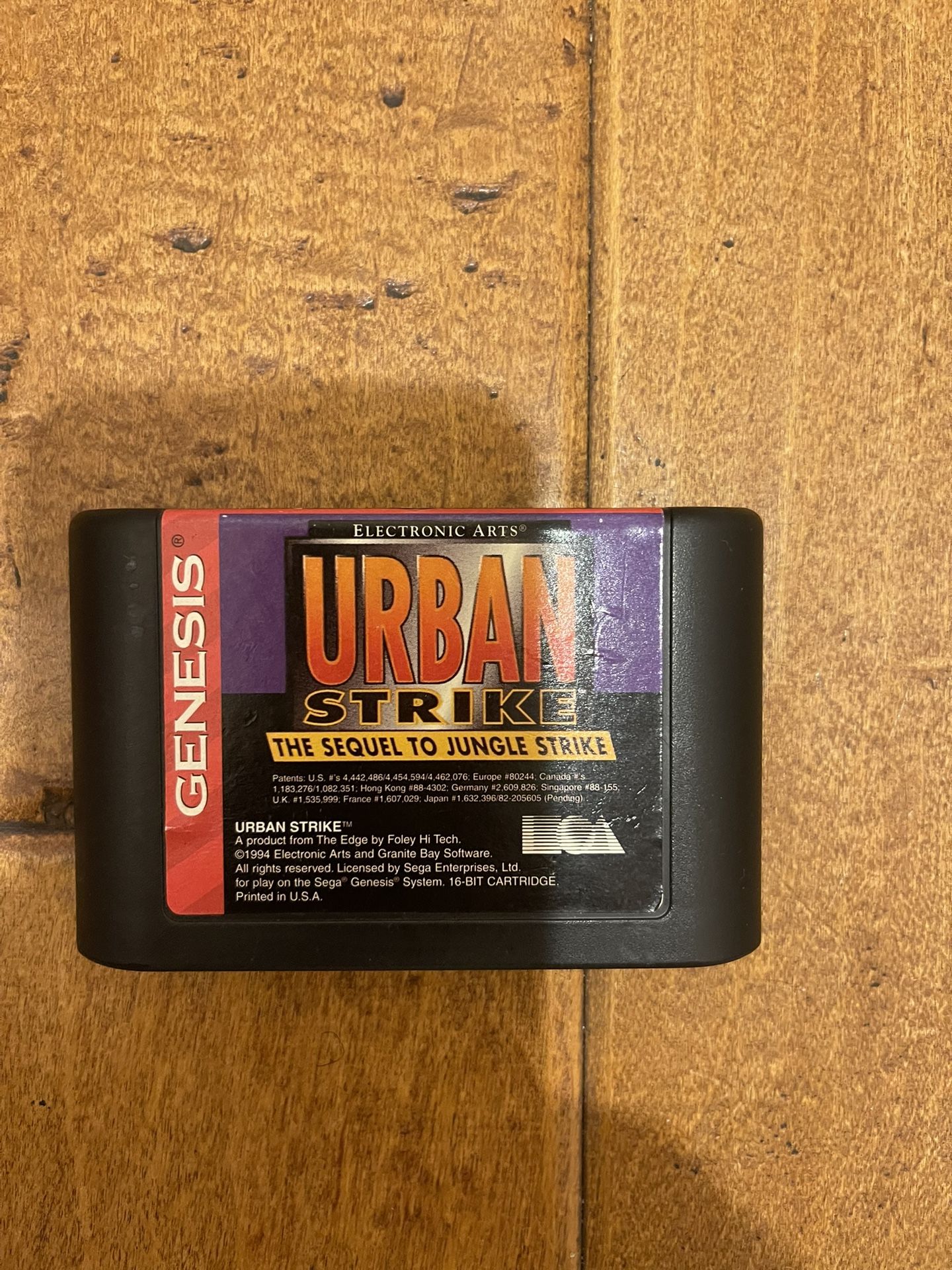 Urban Strike For Sega Genesis