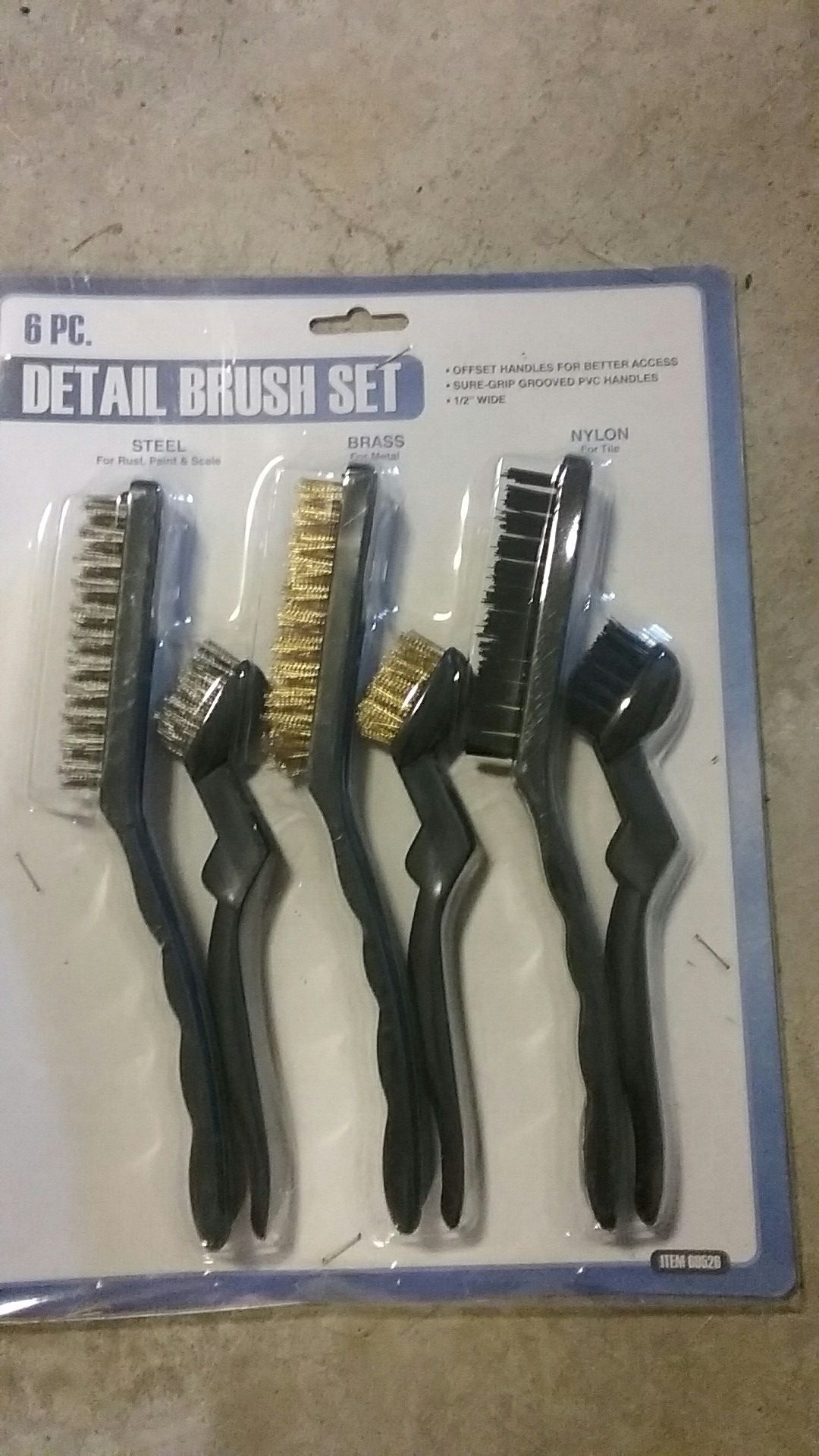 New in package 6pc Detail Brush Set