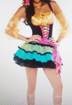 Mystifying Gypsy Costume size M/L $20