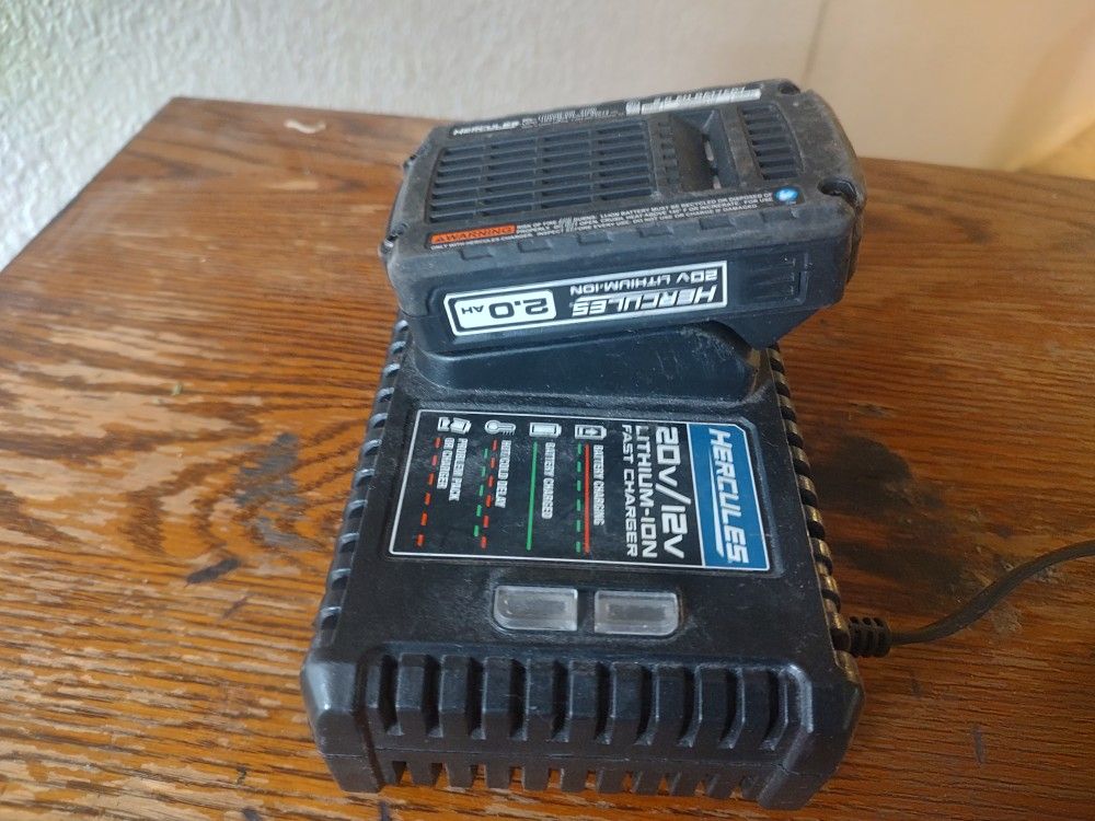 Battery And Charger Practically New