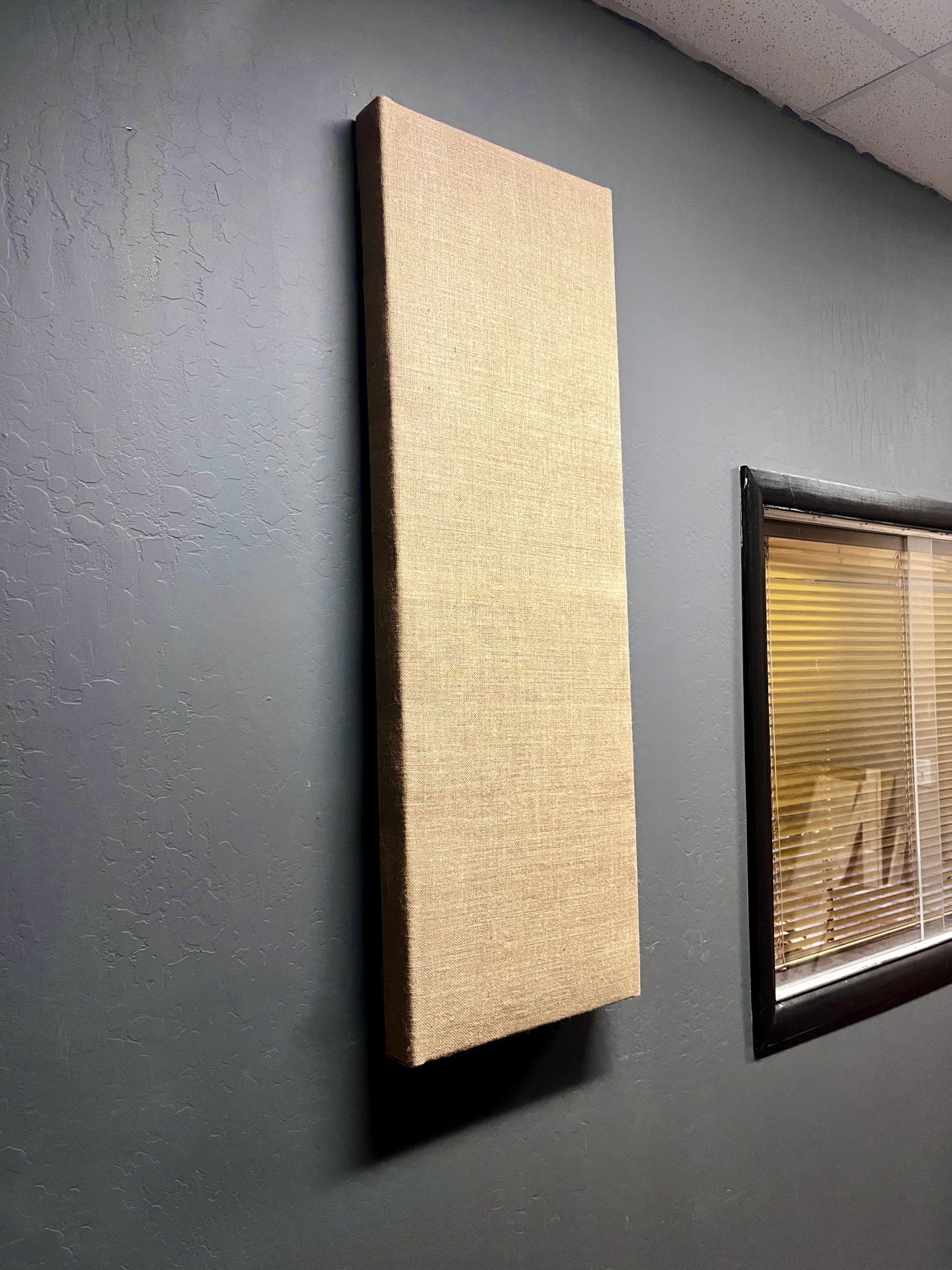 Acoustic Sound Panels Burlap 4’x1.5’x4”