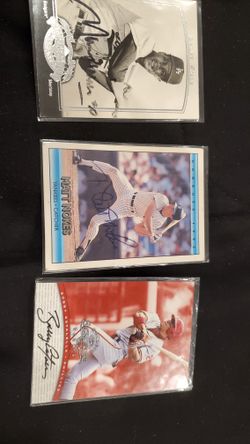 Baseball Autograph Cards 