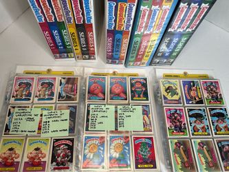Vintage Topps Garbage Pail Kids Original Series 1-15