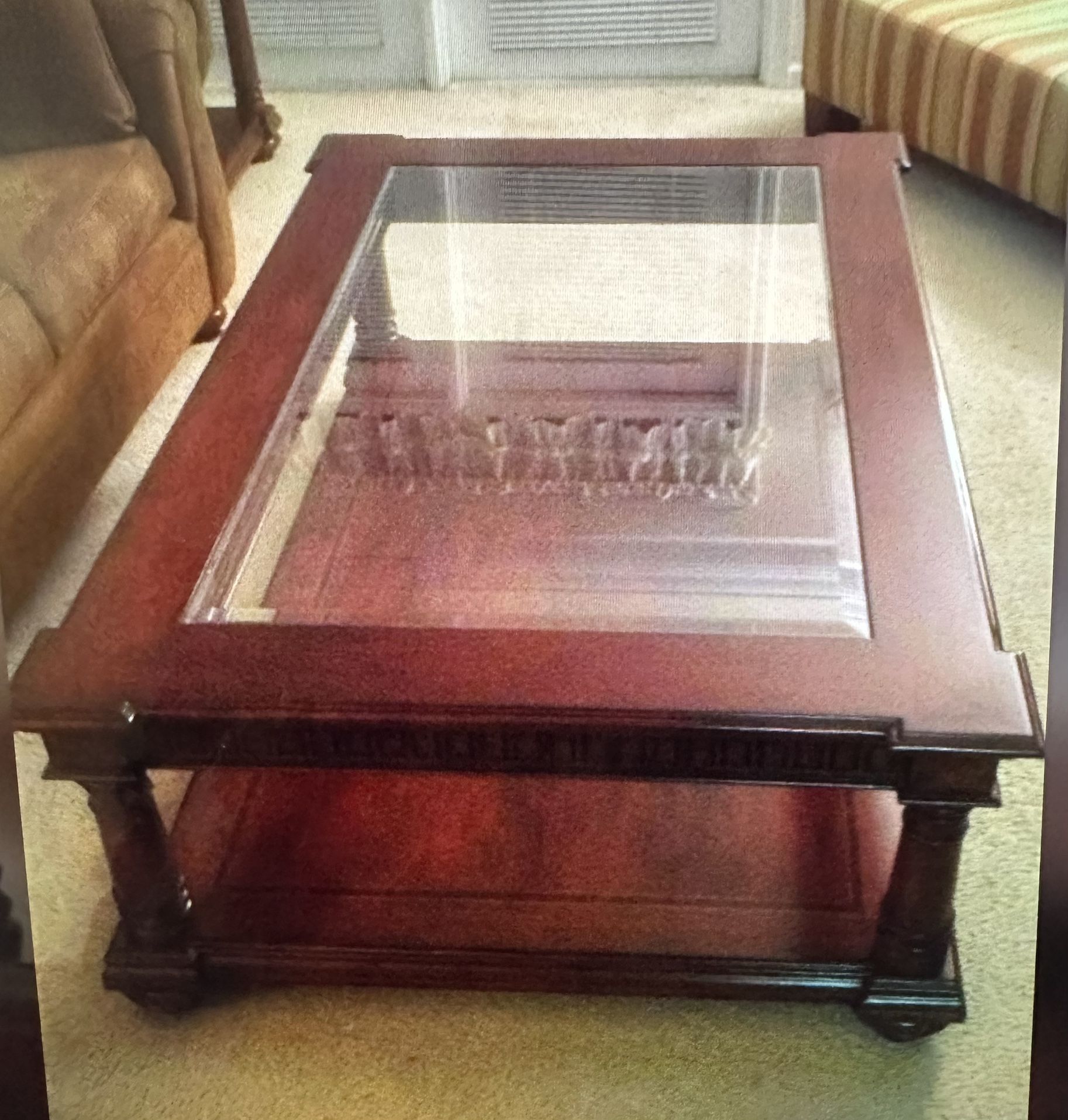 Thomasville TV Stand, Cocktail Table, and End Tables