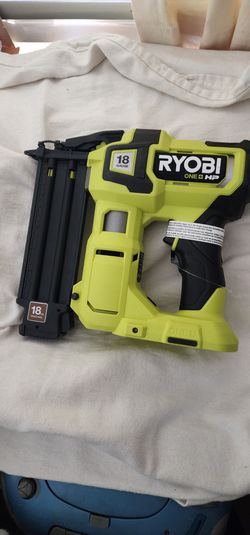 RYOBI P322 ONE+ HP 18V 18-Gauge Brushless Cordless AirStrike Brad Nailer (Tool Only)