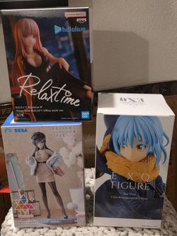 Anime figures - $25 each