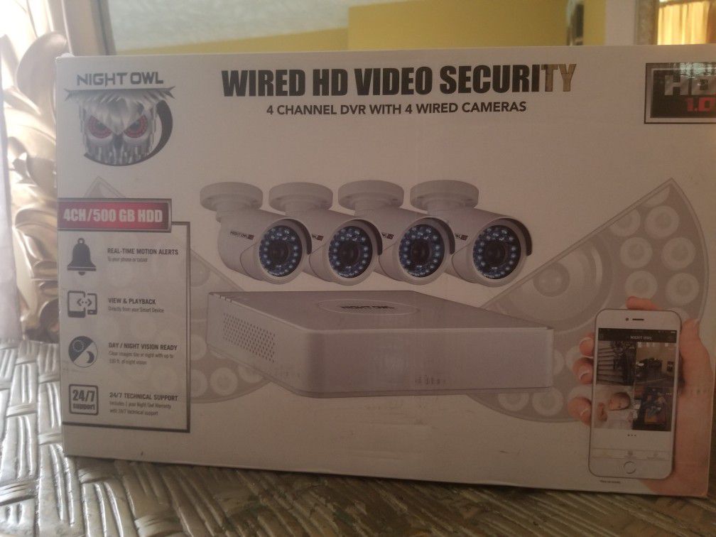 Wired HD Video Security