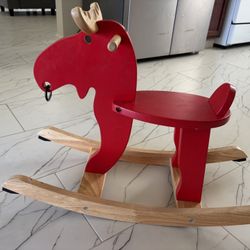 Moose Rocking Horse