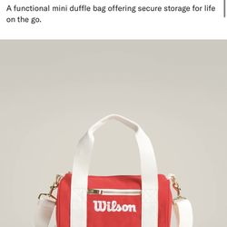Wilson Mini Bag 