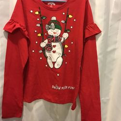 Holiday Time. Blusa Size: L / G    (10- 12 )