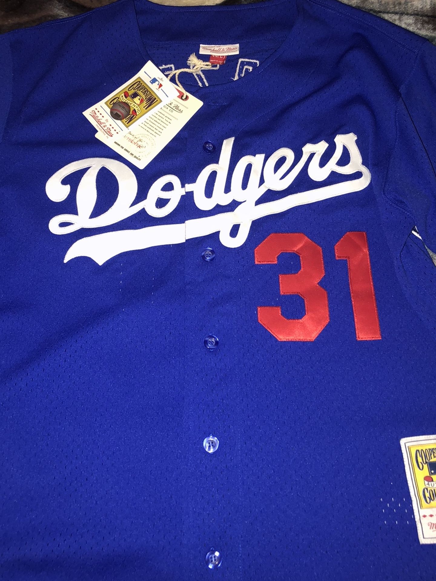 LA Dodgers Jersey (Mitchell and Ness )