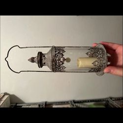 Antique Glass Lantern 