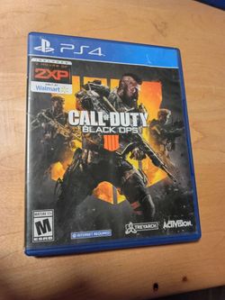 Sony PlayStation 4  Call Of Duty Black Ops 4 Video Game