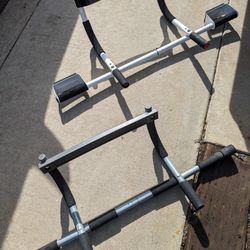 Pull Up Bars Door Frame Bar Portable Curl Exercise 