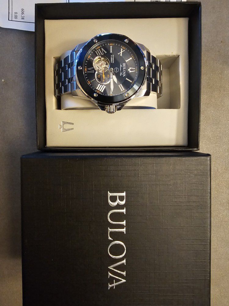 Bulova Marine Star Blue Automatic Watch