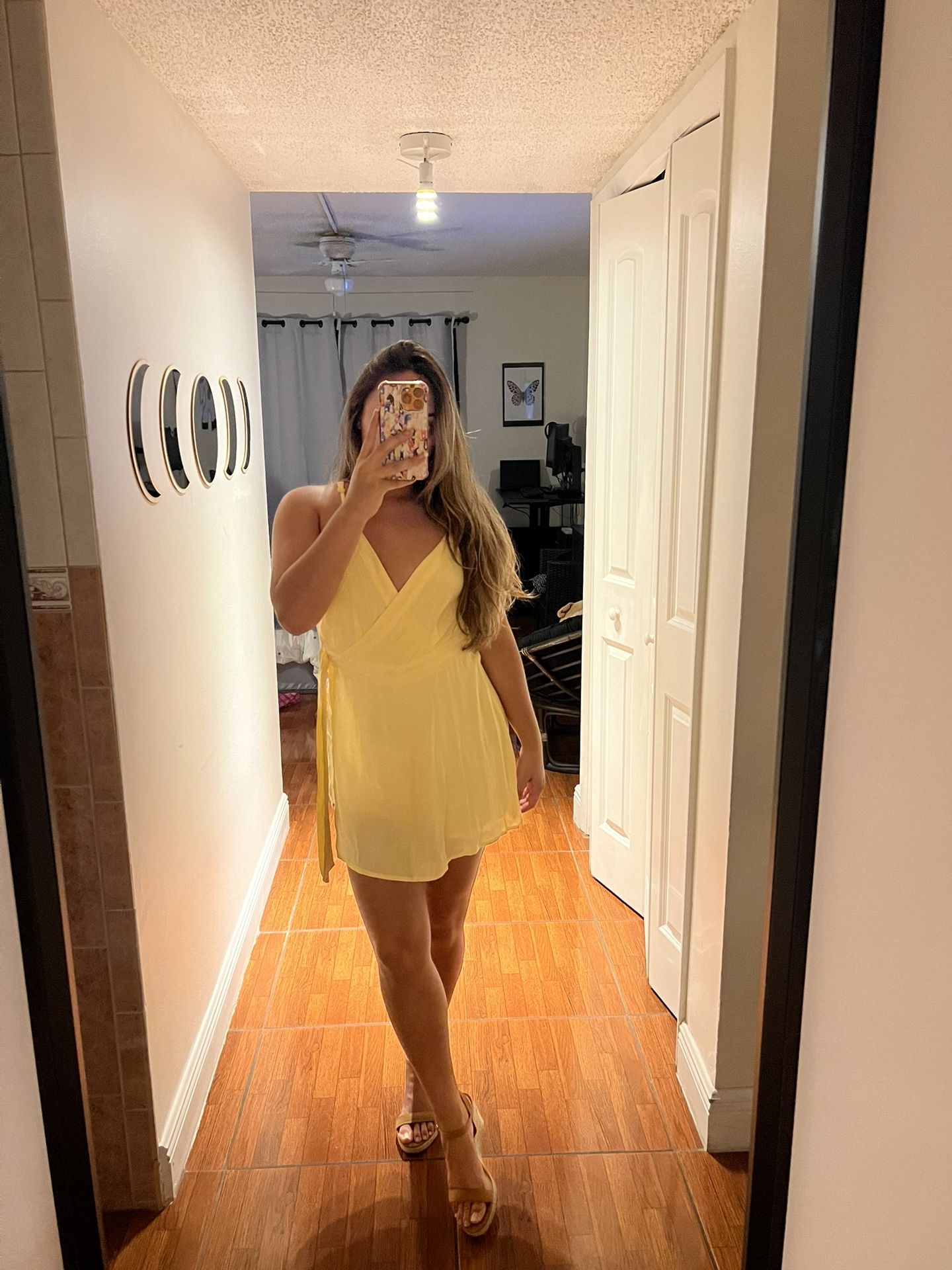 Yellow romper