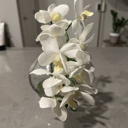 Artificial Orchid Plant Decor 